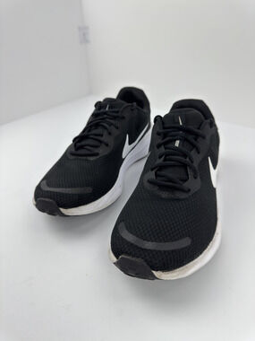 Nike REVOLUTION Men's Black White FB2207-001 Athletic Running Shoes 10,5 JX